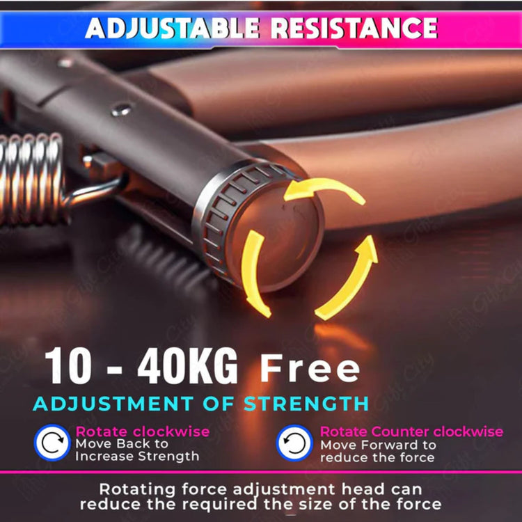 Adjustable Heavy Hand Gripper – Hand & Wrist Strengthener for Fitness, Grip Training, and Muscle Building
