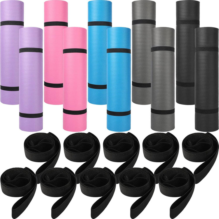 Durable & Lightweight Yoga Mat – Thick, Non-Slip Exercise Mat for Joint Support, Perfect for Home Practice