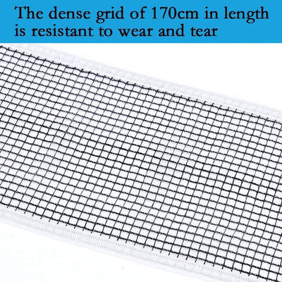 Portable Retractable Table Tennis Net – Adjustable Ping Pong Net for Any Table