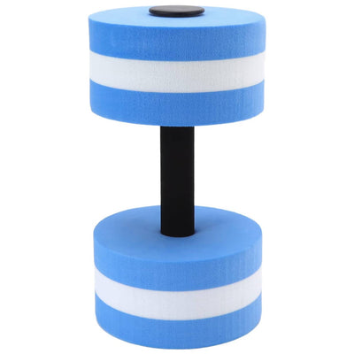 2Pc EVA Foam Floating Dumbbells – Swimming Pool Aqua Fitness Water Exercise Dumbbells