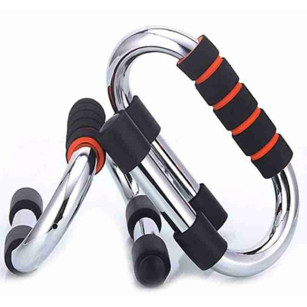 3-in-1 Strength Training Set (Hand Grips, Push-Up Bars & Body Trimmer)