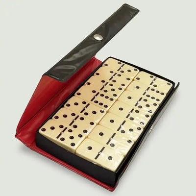 28pcs Double Six Domino Set – Fun Table Game for All Ages