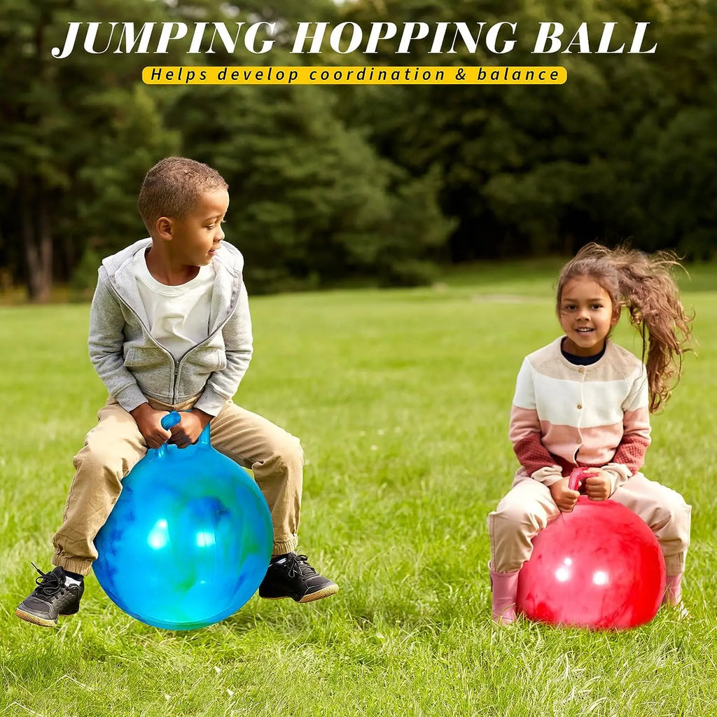 Kids Hopping Ball with Handle – Fun Bouncy Outdoor Toy