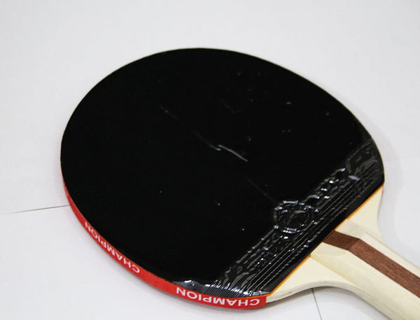 Champion Table Tennis Racket – Red/Black TT Paddle for Power, Spin & Control