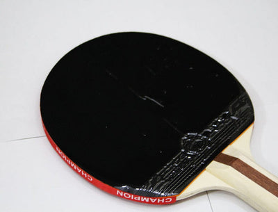 Champion Table Tennis Racket – Red/Black TT Paddle for Power, Spin & Control