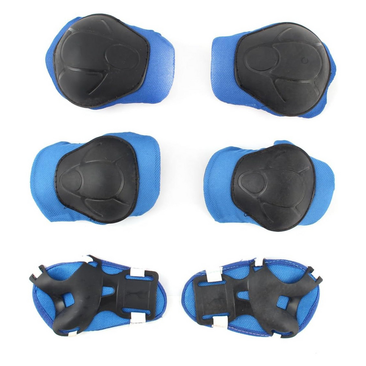 Kids Bike & Skate Helmet + 6-Piece Safety Gear Set – Adjustable, Breathable & Impact-Resistant for Cycling, Skating, Scooter Riding
