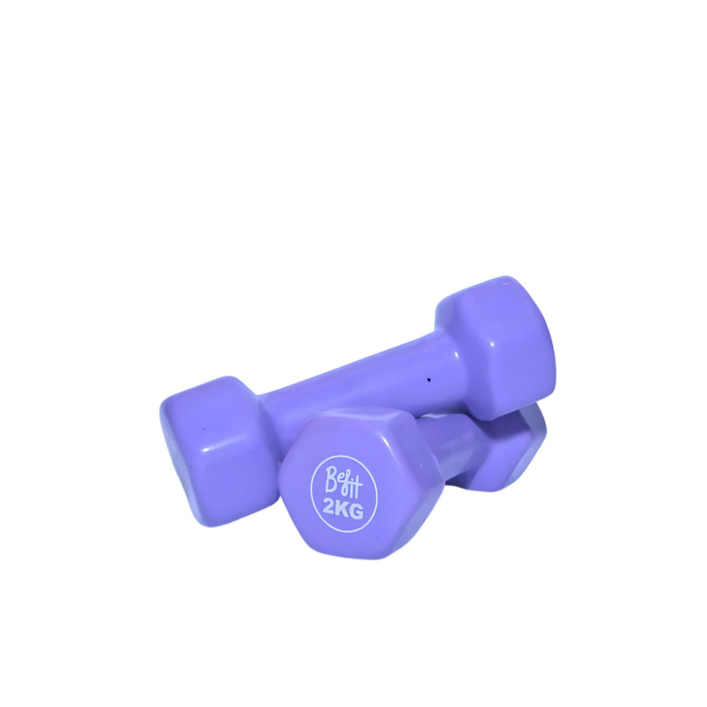 3-in-1 Fitness Combo (Grip Strengthener, Pair of 2kg Dumbbell & Hot Belly Shaper)