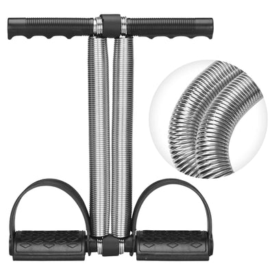 Double Spring Tummy Trimmer – Stainless Steel Abs, Core & Leg Exerciser for Home Workouts (Made in China)