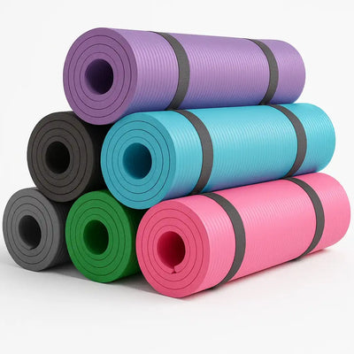 Durable & Lightweight Yoga Mat – Thick, Non-Slip Exercise Mat for Joint Support, Perfect for Home Practice