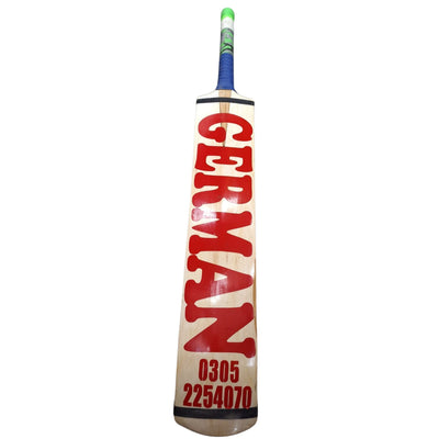 German Wooden Cricket Bat – Ideal for Tennis Ball & Softball Matches