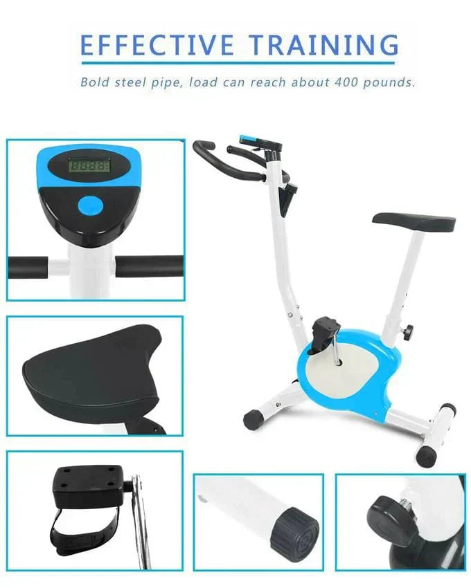 Indoor Exercise Bike – Adjustable Fitness Cycle for Home Workout & Cardio Training