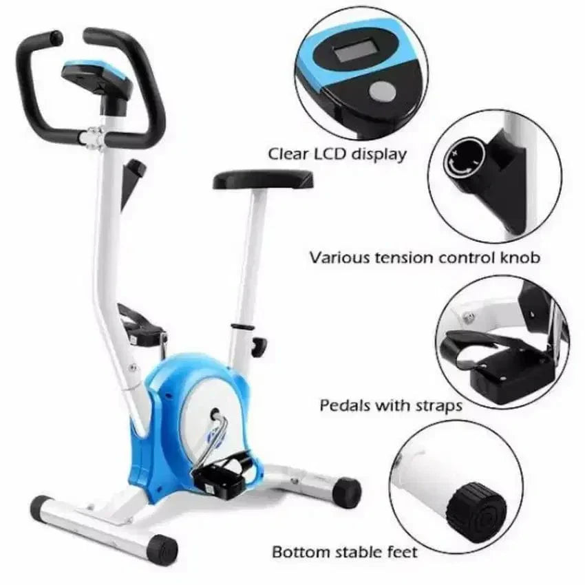 Indoor Exercise Bike – Adjustable Fitness Cycle for Home Workout & Cardio Training
