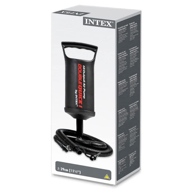 Intex Double Quick II Hand Pump – 36cm High-Output Manual Air Pump (Model 68614)