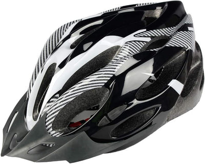 Lightweight Microshell Bike Helmet – Adjustable Safety in Black