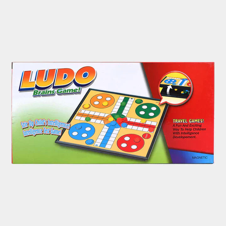 Magnetic Ludo Board Game – Foldable, Portable & Fun for All Ages