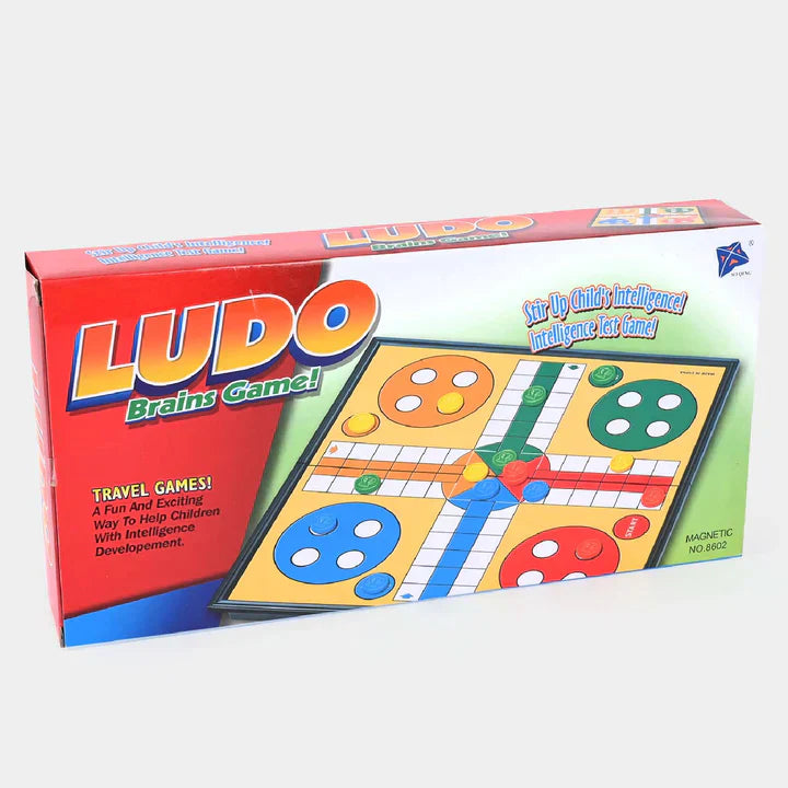 Magnetic Ludo Board Game – Foldable, Portable & Fun for All Ages