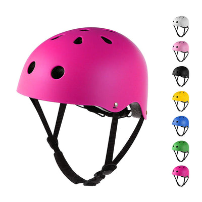 Pink Kids & Teens Helmet – For Cycling, Skating, and More