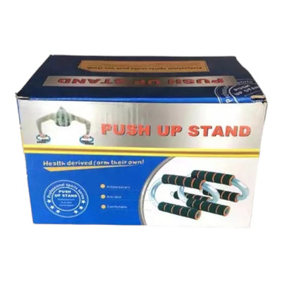 S-Shape Push Up Stands – Sturdy Chrome Steel for Ultimate Strength & Stability