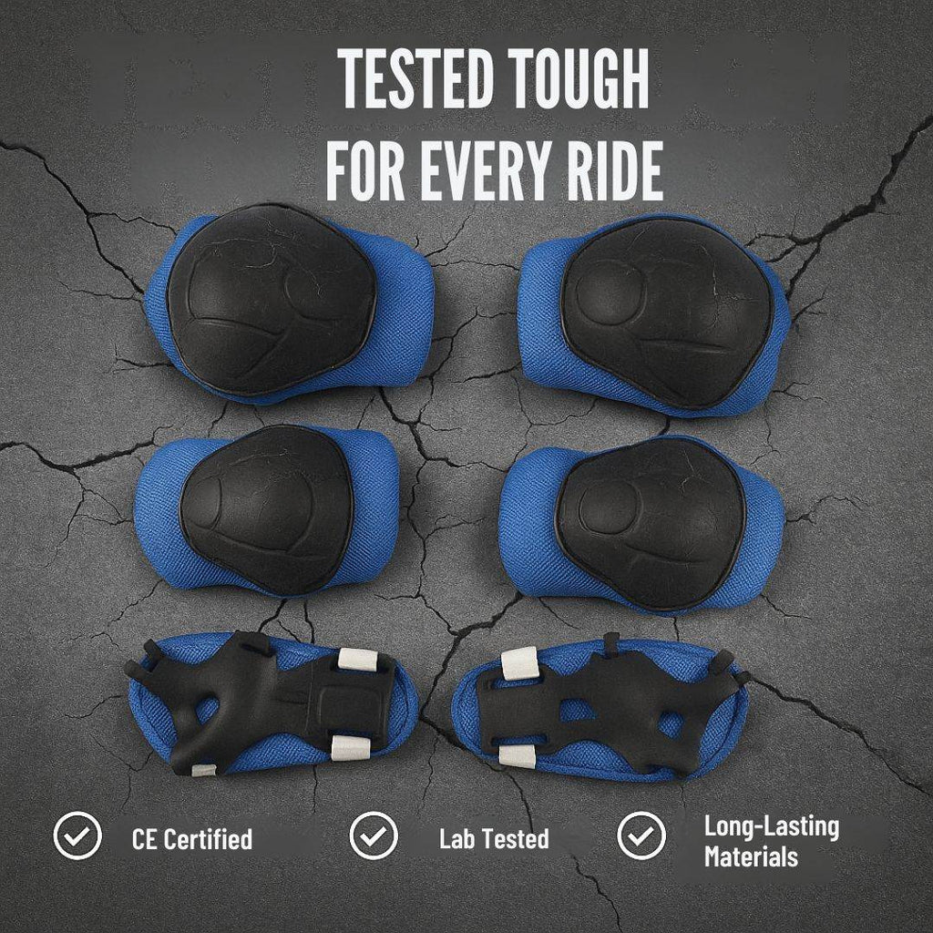 Skating & Cycling Protective Gear Set – Knee, Elbow & Wrist Guards
