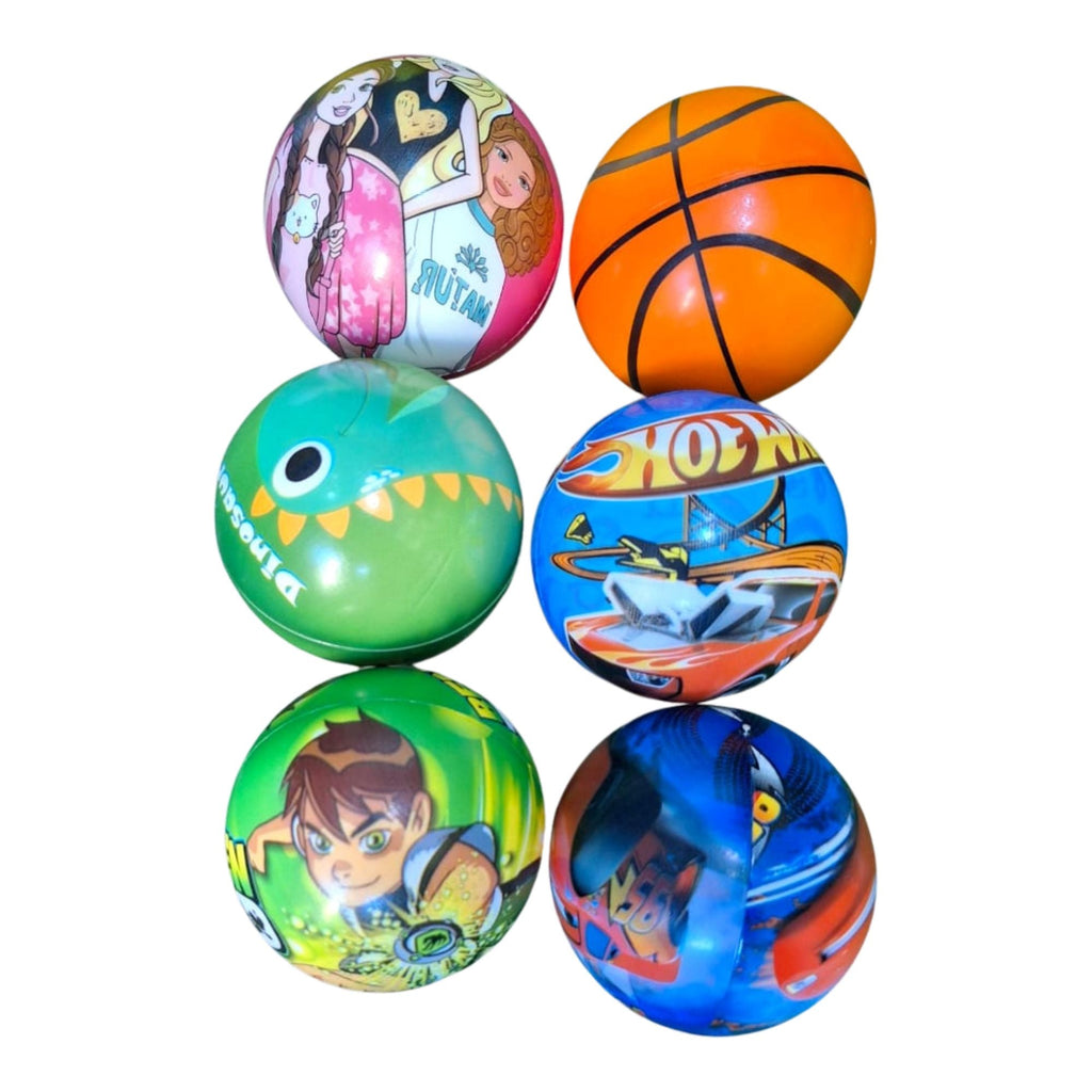 Stress Relief Squeeze Ball (6-Inch) Hand & Wrist Exercise Toy for Focus & Relaxation