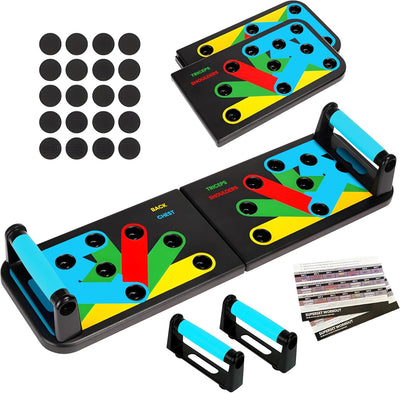 Ultimate 9-in-1 Push Up Board – Full Upper Body Workout System