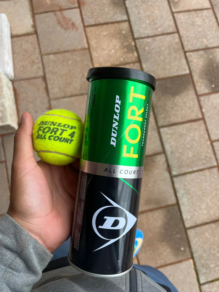 Dunlop Fort Long Tennis Ball All Court TS-Tennis Balls