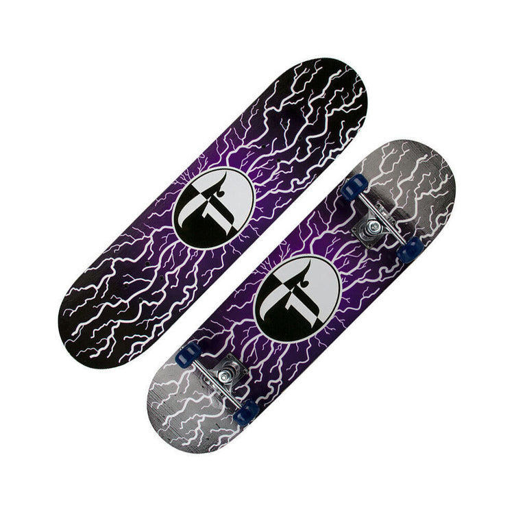 TOPMEN 31" Maple Skateboard – Complete, Anti-Slip Board for Cruising & Free-Style